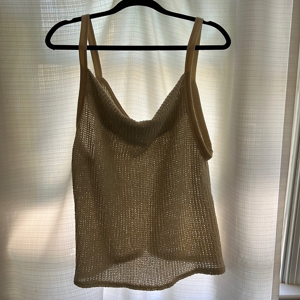 woven tank